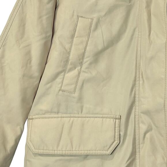 Everlane The ReDown Military Parka Coat Cashew Tan Hooded Women's XL NWT - Picture 9 of 15